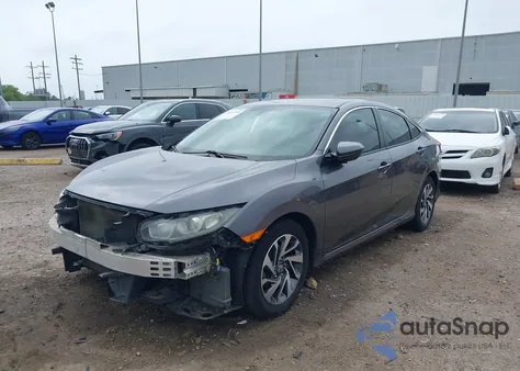 2018 Honda Civic Ex from USA, damaged, VIN 2HGFC2F79JH532881